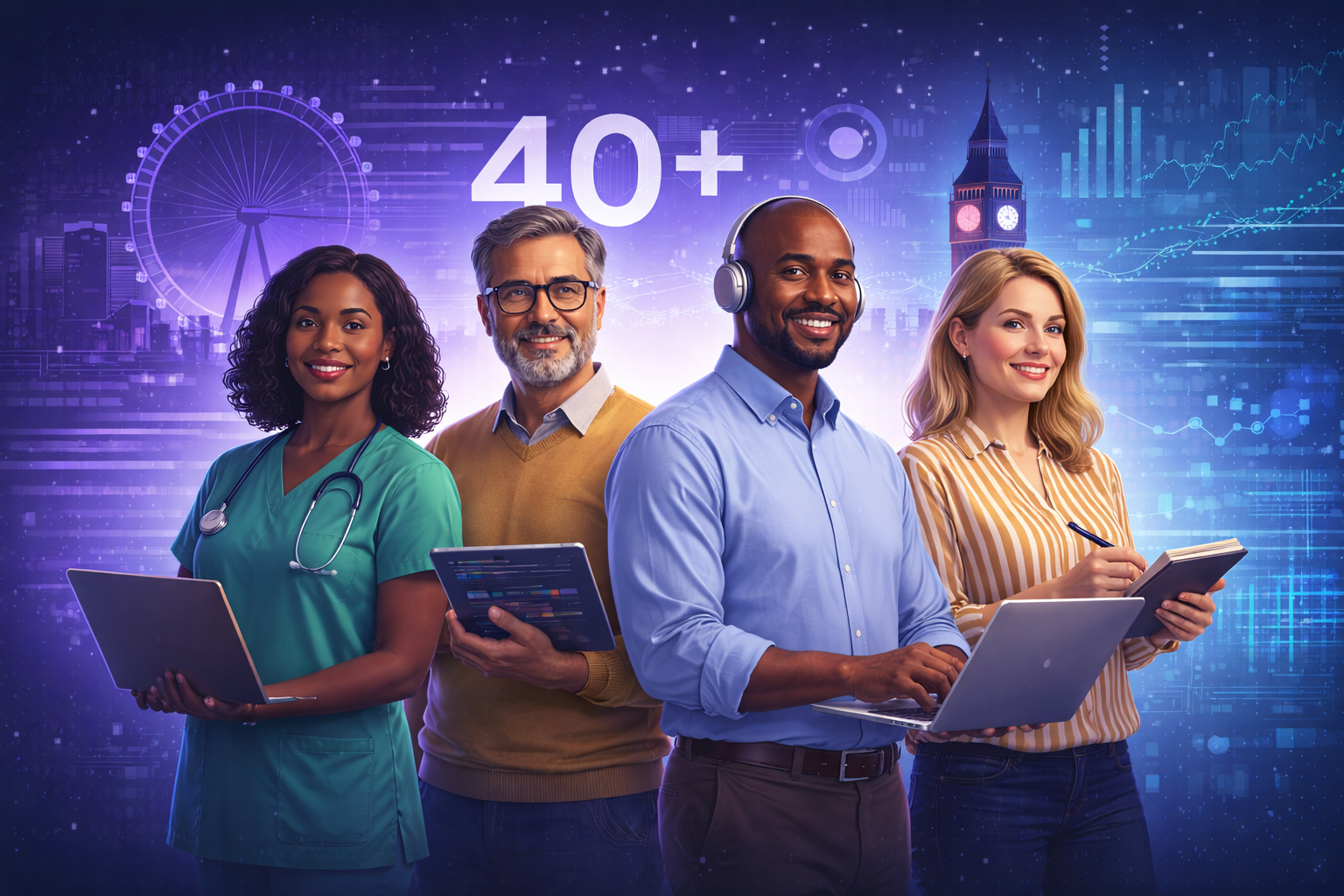 Is 40 Too Late to Switch Into Tech? What the UK Data Says