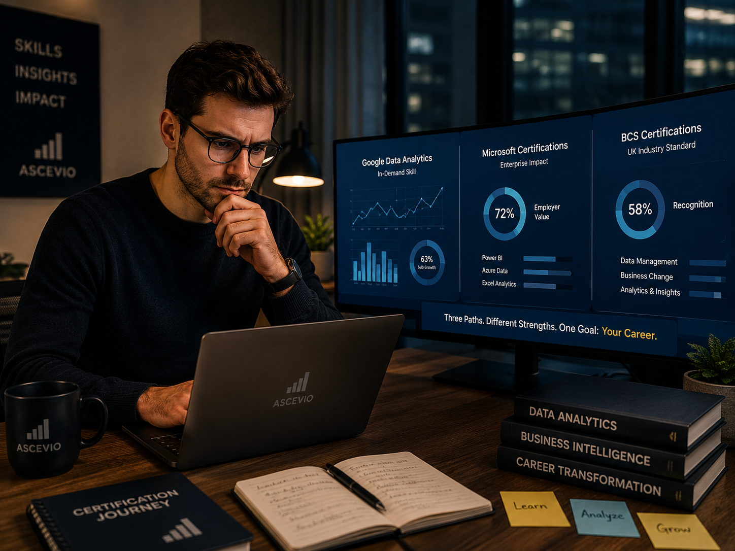 Google Data Analytics vs BCS vs Microsoft: The Best Data Certification for UK Career Changers