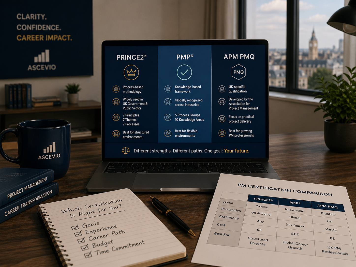 PRINCE2 vs PMP vs APM PMQ: Which UK Project Management Certification Is Actually Worth It in 2026?